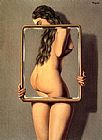 Rene Magritte - The Dangerous Liaison painting
